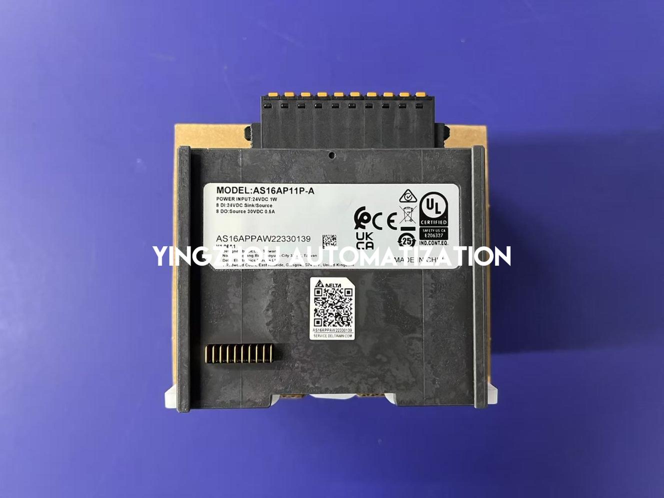 Delta AS Series AS16AP11P-A Mixed I/O Module - 8DI/8DO (Source), 24V DC-YingZhou Automatization