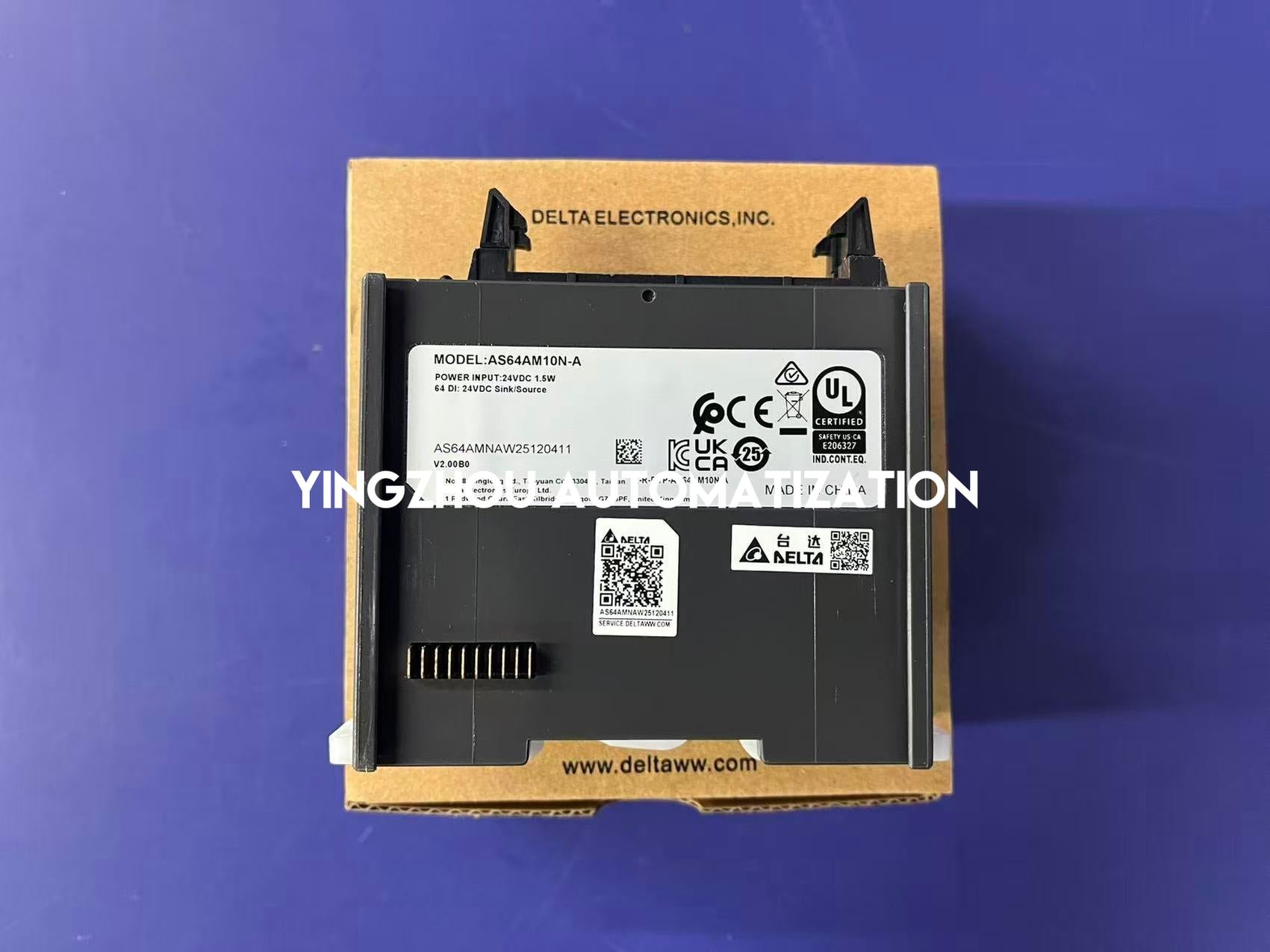 Delta AS Series AS64AM10N-A PLC Digital IO Module-YingZhou Automatization