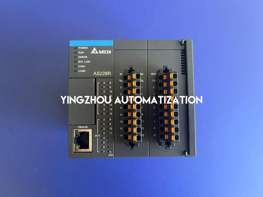 Delta AS Series High Performance Compact PLC AS228R-A - 16DI/12DO Relay, AC Power-YingZhou Automatization