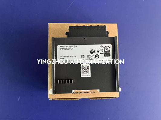 Delta AS Series PLC 16-Point Digital Output Module AS16AN01T-A - Transistor (NPN), Sinking-YingZhou Automatization