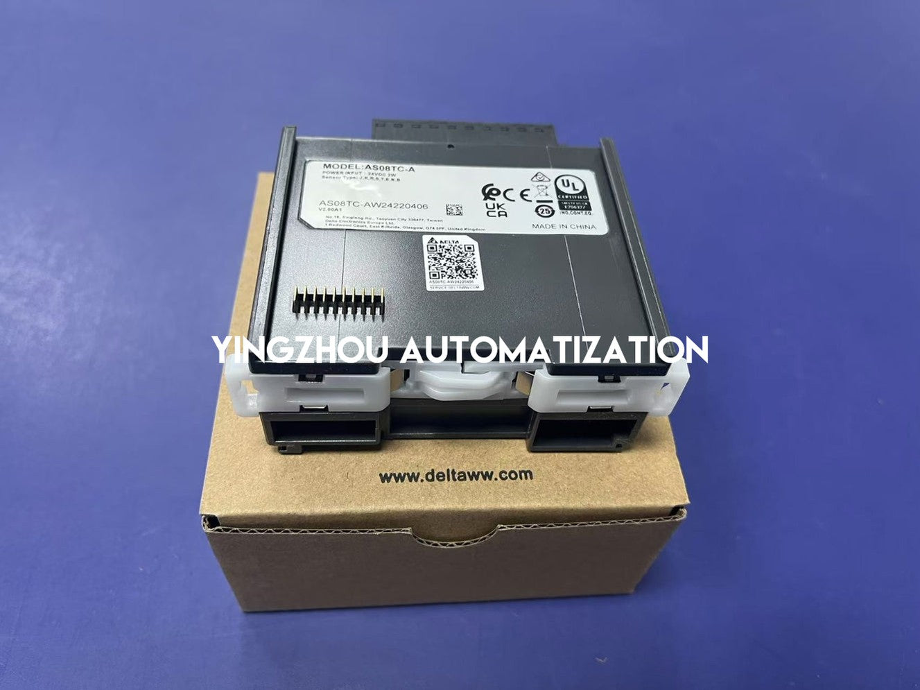 Delta AS Series PLC AS08TC-A Temperature Module - 8-Channel Thermocouple Input-YingZhou Automatization