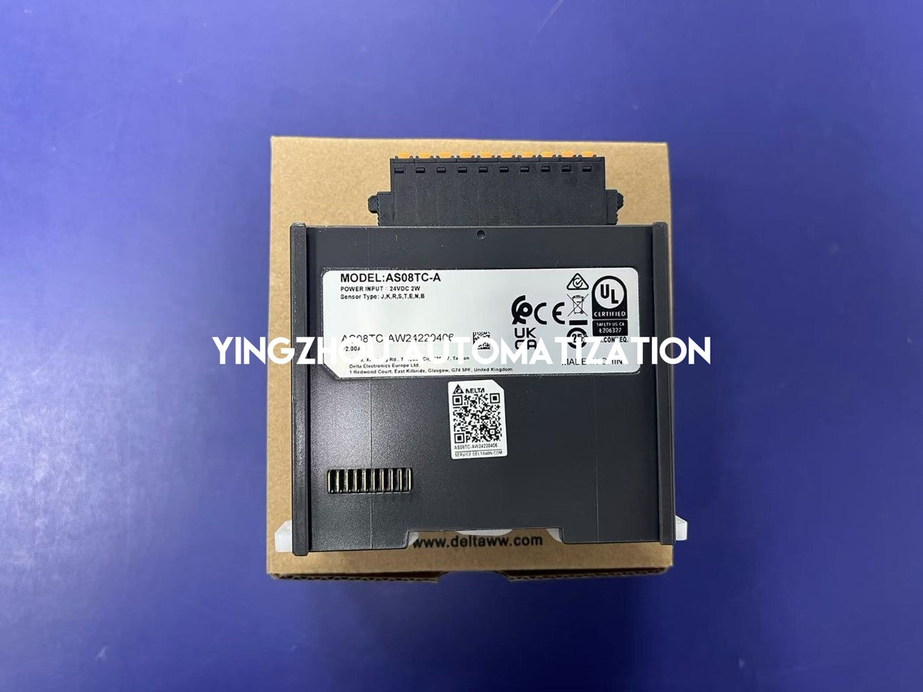 Delta AS Series PLC AS08TC-A Temperature Module - 8-Channel Thermocouple Input-YingZhou Automatization