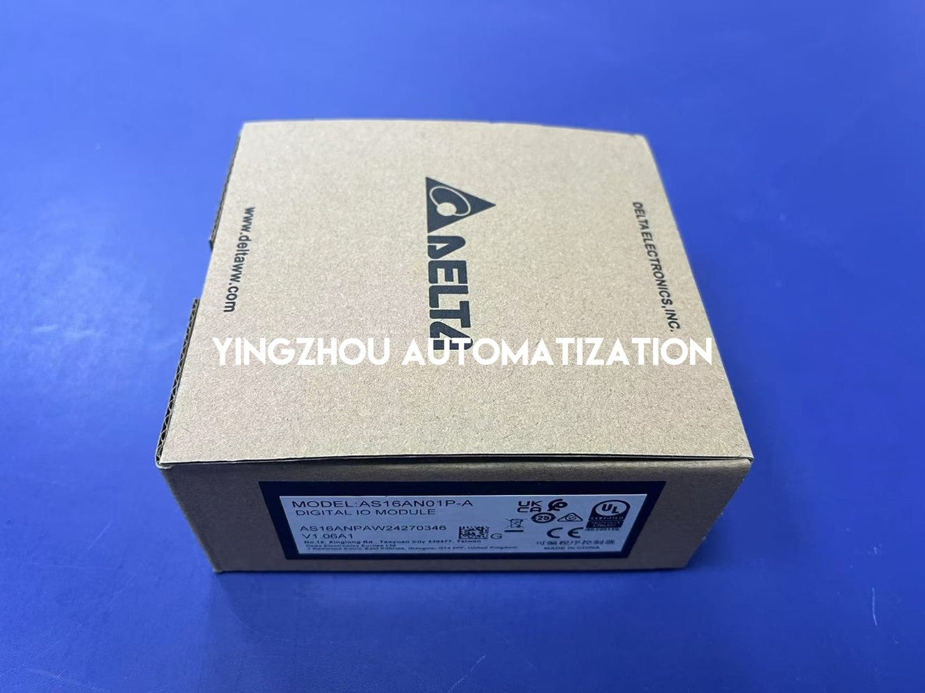 Delta AS Series PLC Digital Output Module AS16AN01P-A - 16-Point Transistor (Source)-YingZhou Automatization
