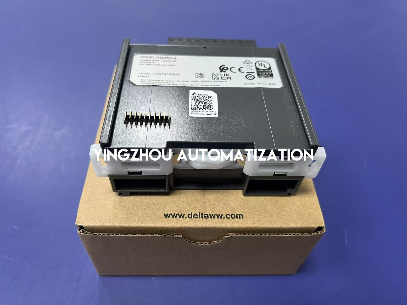 Delta AS04DA-A AS Series Analog Output Module | 4-Channel Analog Expansion Unit | Brand New Original-YingZhou Automatization