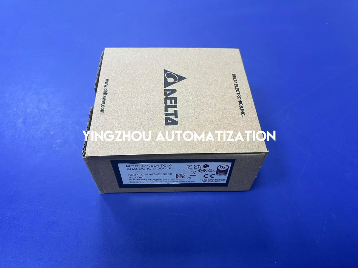 Delta AS04TC-A AS Series Temperature Control Module | 4-Channel Thermocouple Input Expansion Unit | Brand New Original-YingZhou Automatization