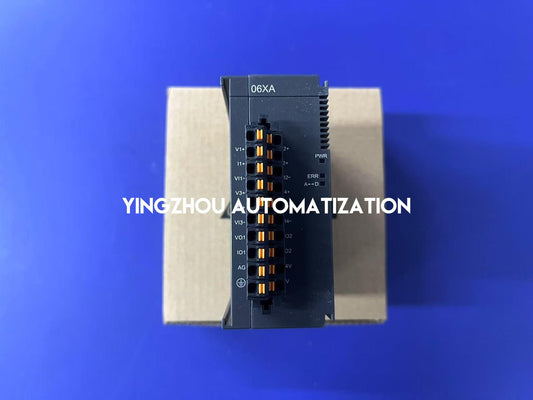 Delta AS06XA-A Analog Mixed I/O Module - 4 Input / 2 Output, 16-bit/12-bit Resolution, AS Series PLC Expansion-YingZhou Automatization