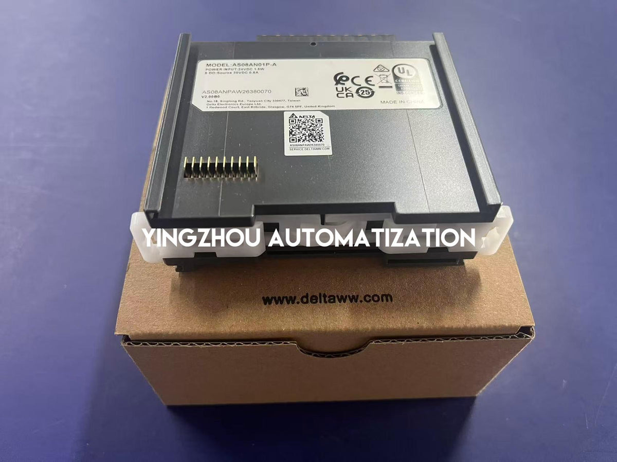 Delta AS08AN01P-A AS Series 8-Point PNP Digital Output Module 5-30VDC 0.5A-YingZhou Automatization
