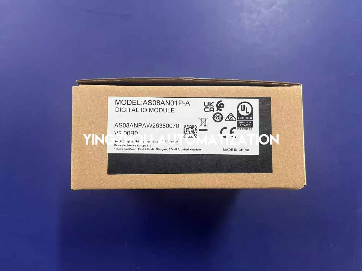Delta AS08AN01P-A AS Series 8-Point PNP Digital Output Module 5-30VDC 0.5A-YingZhou Automatization