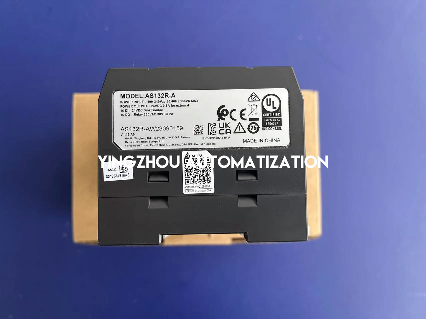 Delta AS132R-A AS Series Modular PLC Controller | Digital I/O Unit with Relay Outputs | Brand New Original-YingZhou Automatization