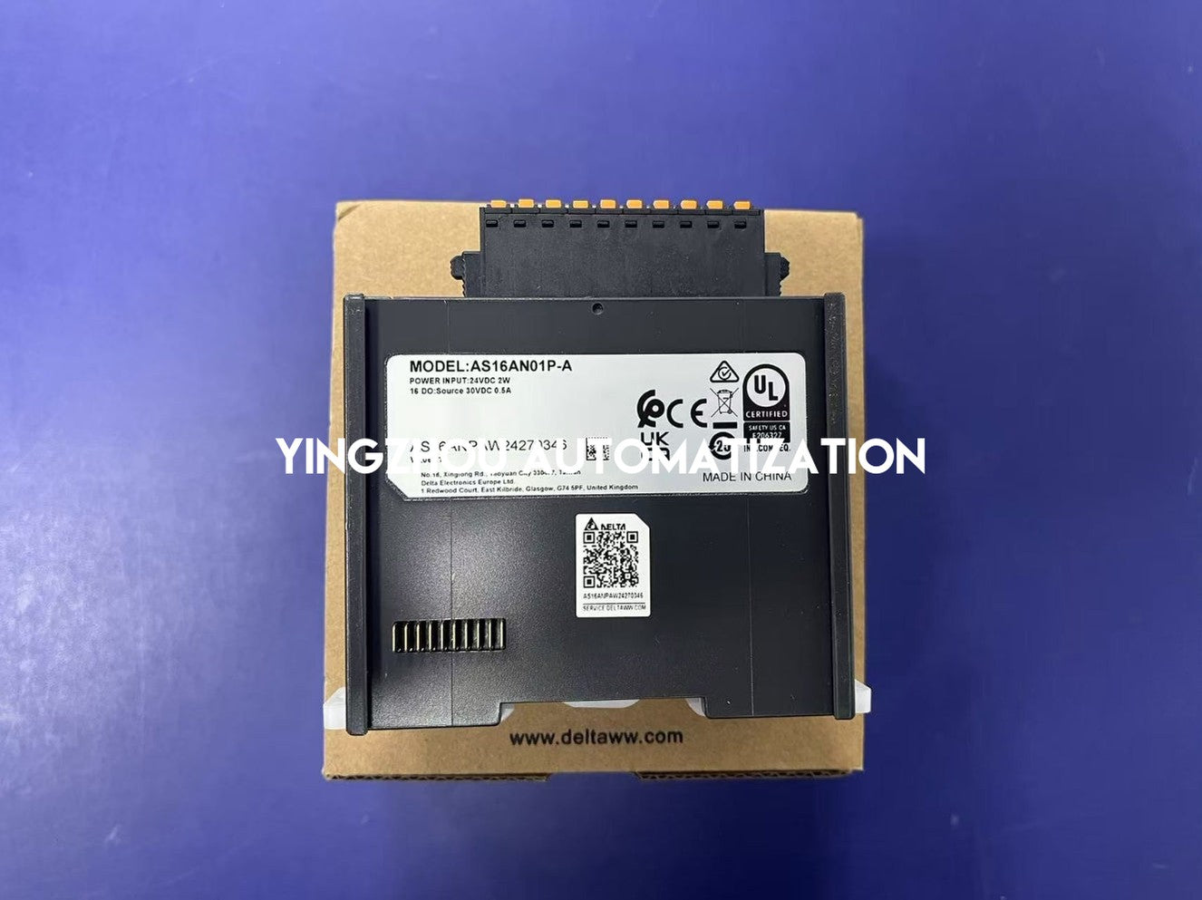 Delta AS16AN01P-A AS Series Digital Output Module | 16-Point Transistor Output Expansion Unit | Brand New Original-YingZhou Automatization