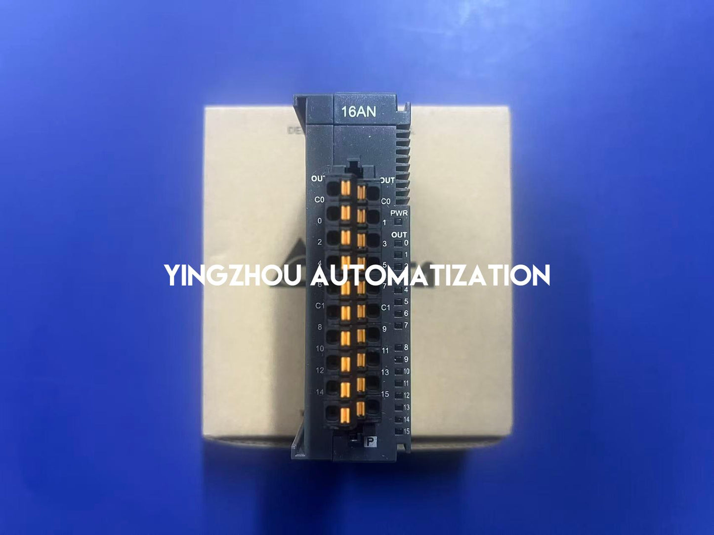 Delta AS16AN01P-B Digital Output Module | 16-Point Transistor Output (PNP), AS Series Expansion, High-Speed Automation, Brand New Original-YingZhou Automatization