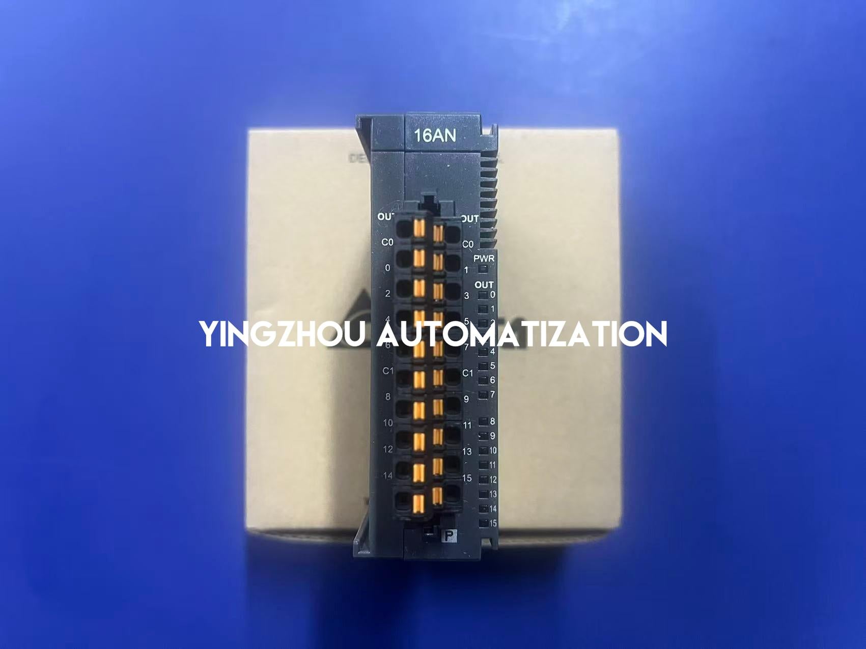 Delta AS16AN01P-B Digital Output Module | 16-Point Transistor Output (PNP), AS Series Expansion, High-Speed Automation, Brand New Original-YingZhou Automatization