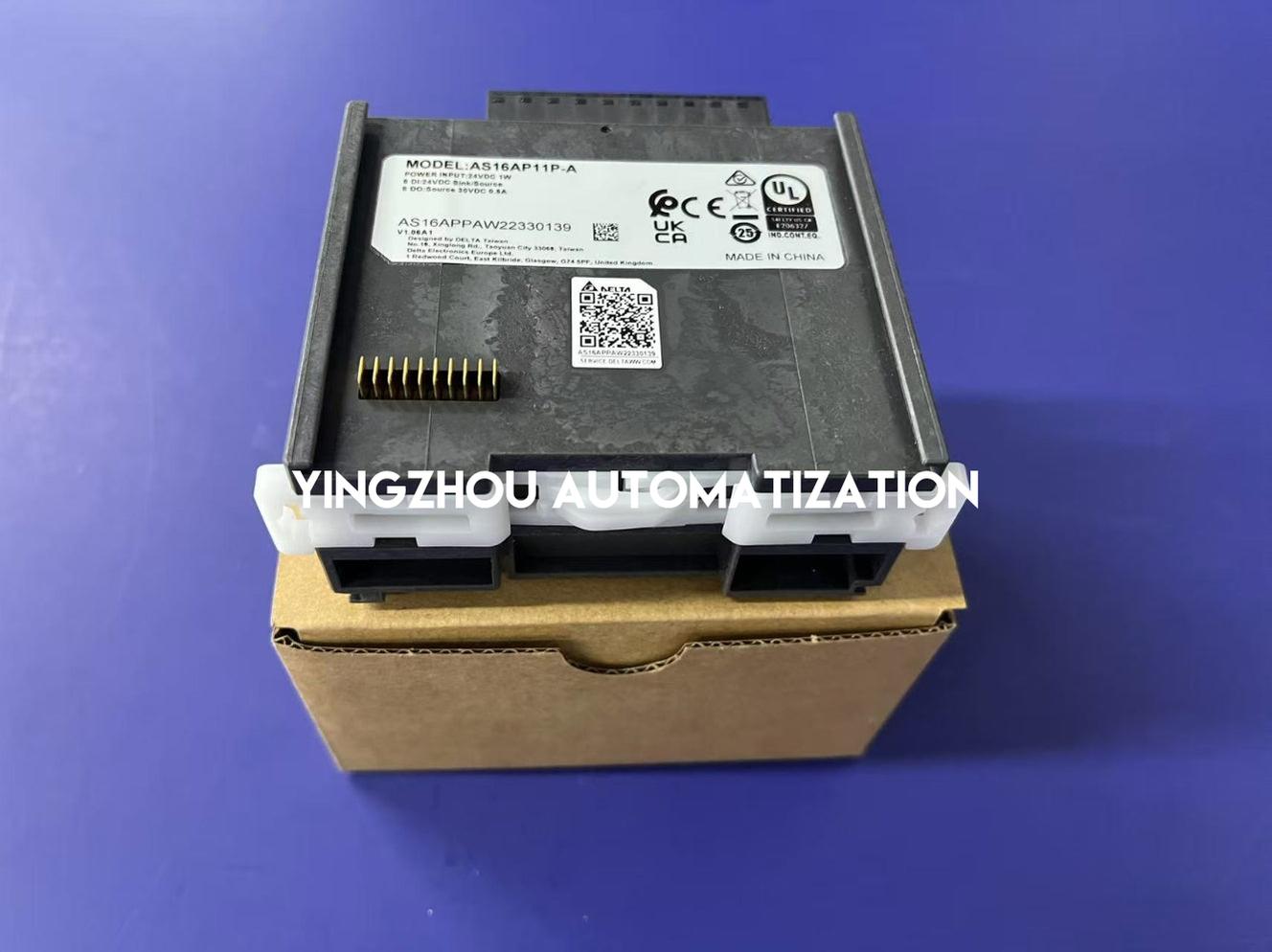 Delta AS16AP11P-A AS Series Digital I/O Extension Module | 16-Point PLC Digital Expansion Unit | Brand New Original-YingZhou Automatization