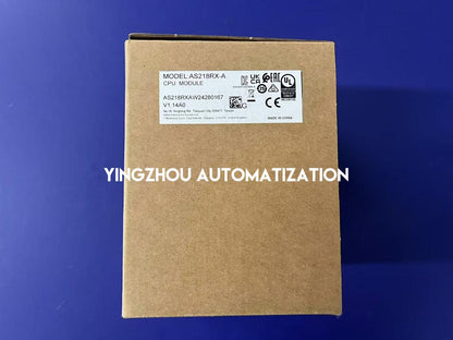 Delta AS218RX-A AS Series PLC Controller | 18-Point CPU Unit (10 DI / 8 Relay DO) | Brand New Original-YingZhou Automatization