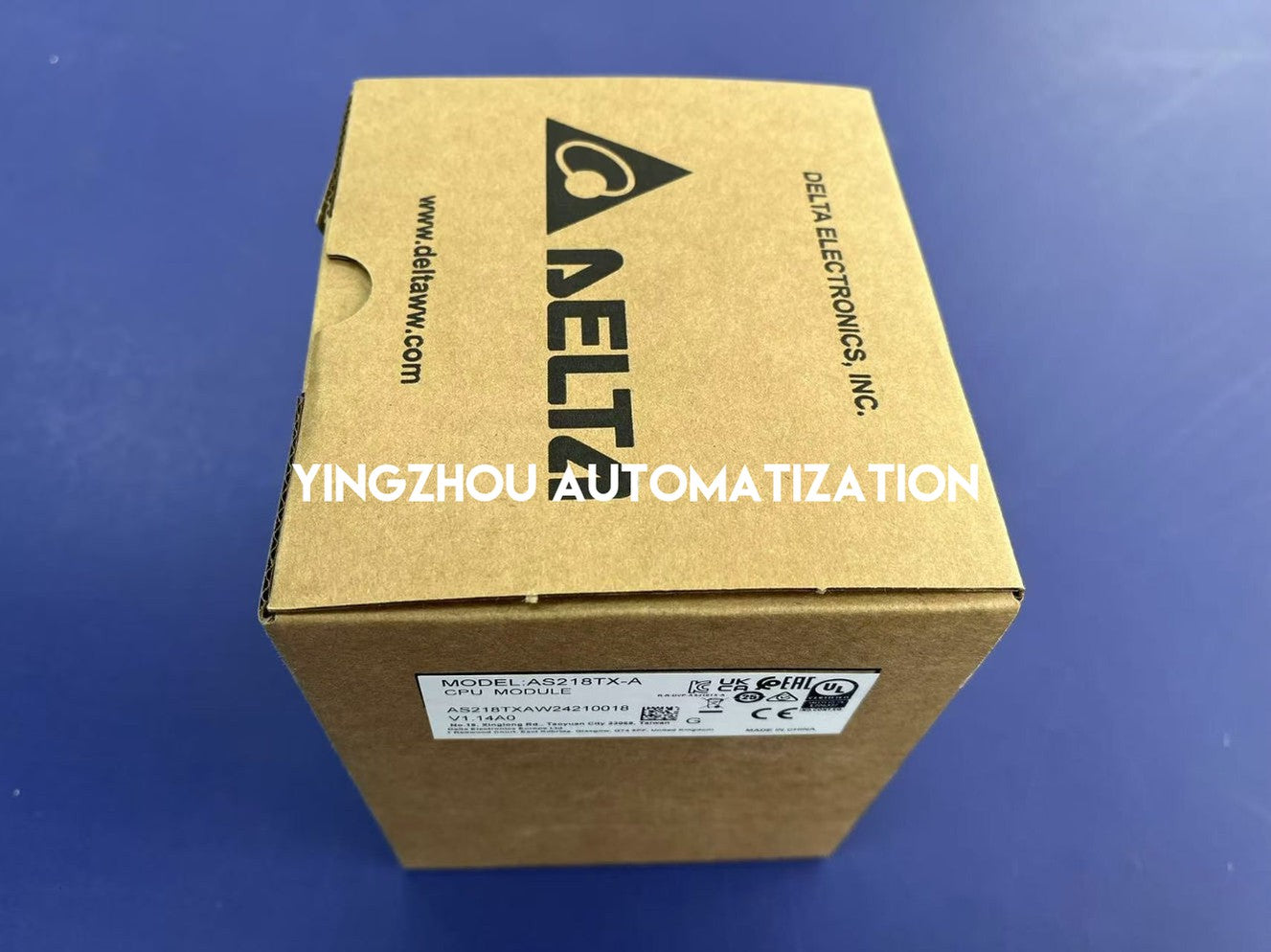 Delta AS218TX-A AS Series Modular PLC Controller | High-Performance Transistor CPU Unit | Brand New Original-YingZhou Automatization