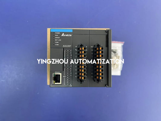 Delta AS228T-A AS Series Modular PLC Controller | 28-Point Central Processing Unit with Transistor Outputs & AC Power | Brand New Original-YingZhou Automatization