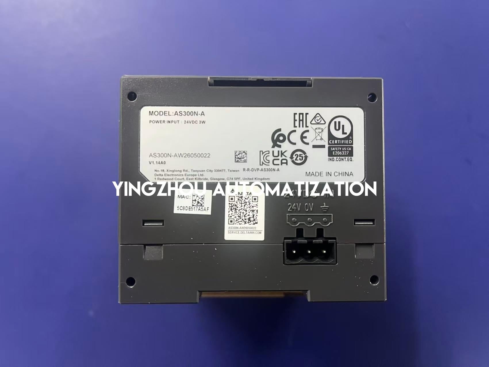 Delta AS300N-A AS Series Modular PLC Controller | High-Performance Central Processing Unit Network Module | Brand New Original-YingZhou Automatization