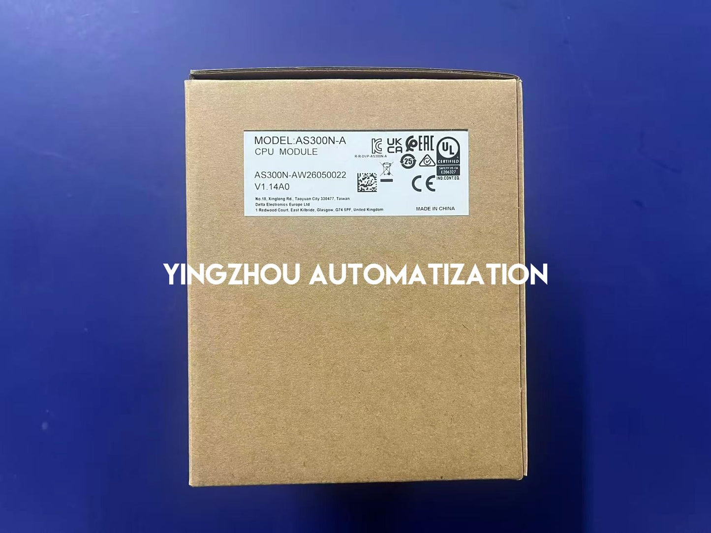 Delta AS300N-A AS Series Modular PLC Controller | High-Performance Central Processing Unit Network Module | Brand New Original-YingZhou Automatization