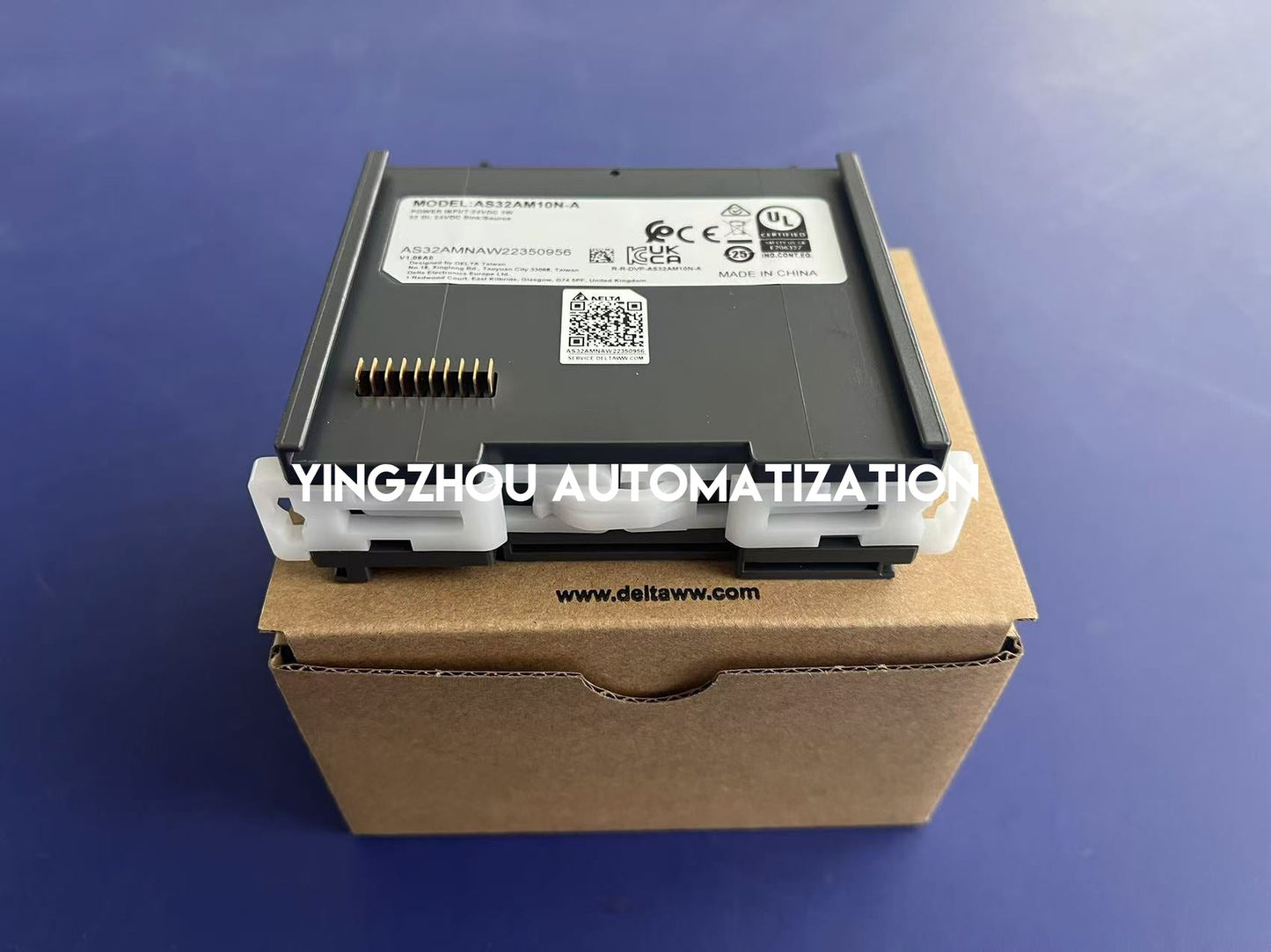 Delta AS32AM10N-A AS Series Modular PLC Controller | 32-Point Digital I/O CPU Unit with Transistor Output | Brand New Original-YingZhou Automatization