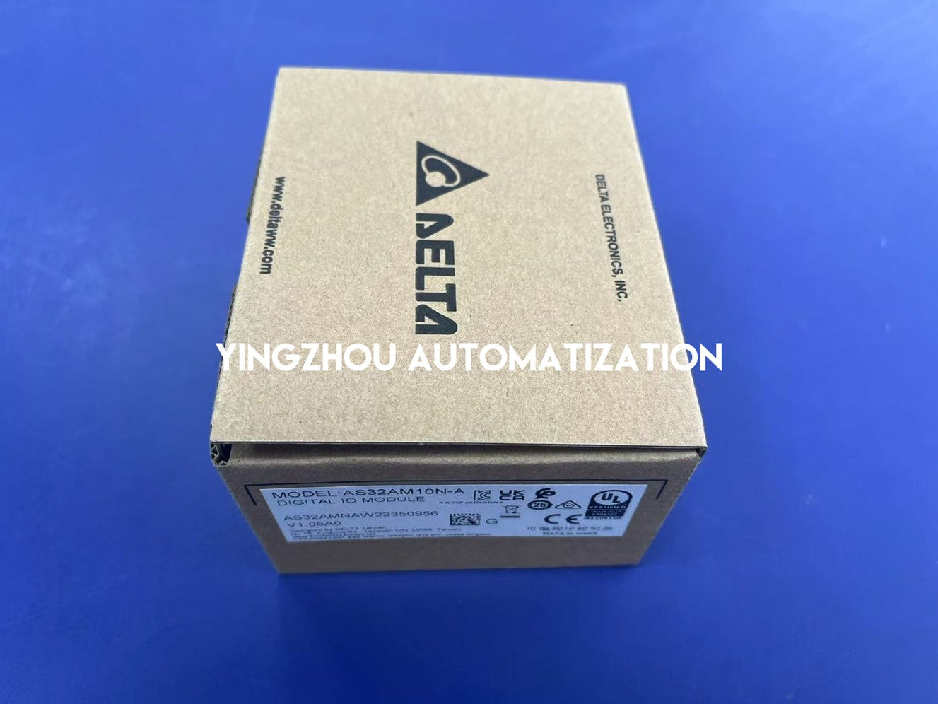Delta AS32AM10N-A AS Series Modular PLC Controller | 32-Point Digital I/O CPU Unit with Transistor Output | Brand New Original-YingZhou Automatization