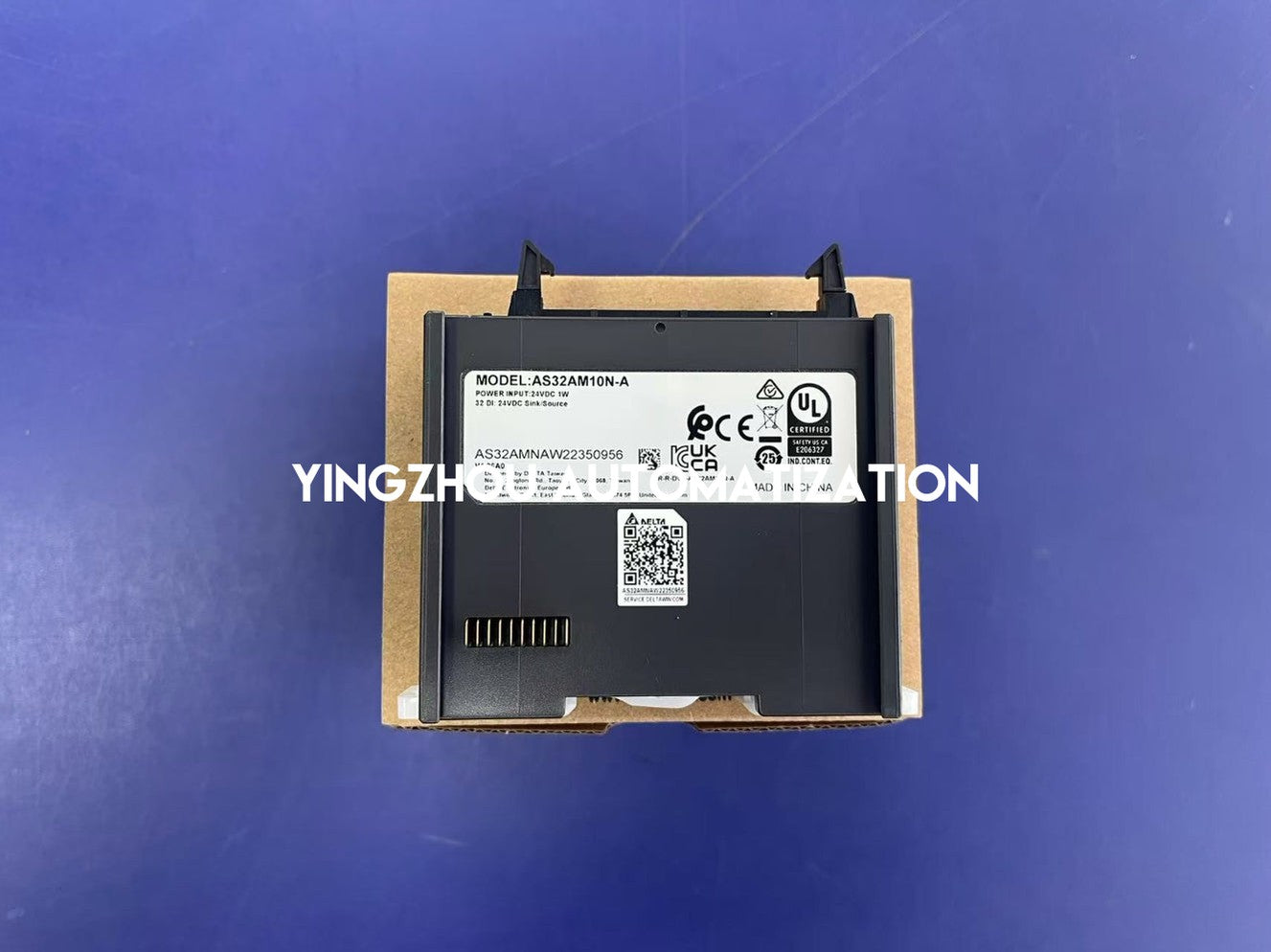 Delta AS32AM10N-A AS Series Modular PLC Controller | 32-Point Digital I/O CPU Unit with Transistor Output | Brand New Original-YingZhou Automatization