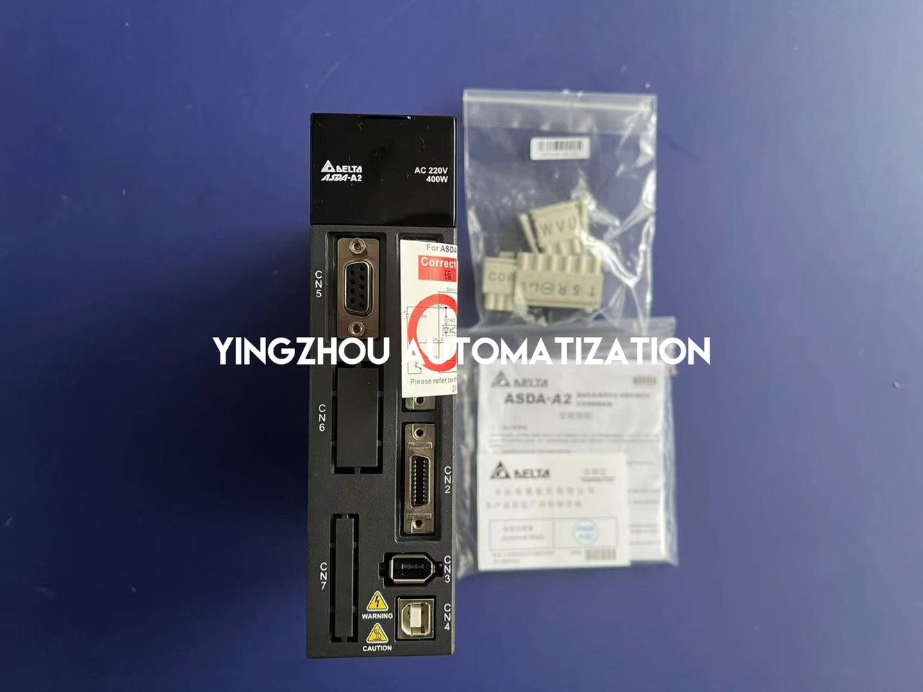 Delta ASD-A2-0421-L ASDA-A2 Series AC Servo Drive | 400W 220V High-Response Motion Controller with Linear Control | Brand New Original-YingZhou Automatization