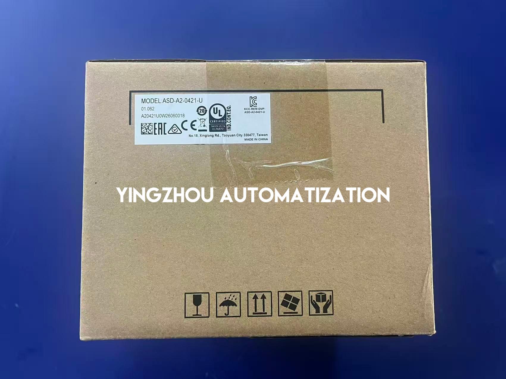 Delta ASD-A2-0421-U ASDA-A2 Series AC Servo Drive | 400W 220V High-Response Motion Controller | Brand New Original-YingZhou Automatization