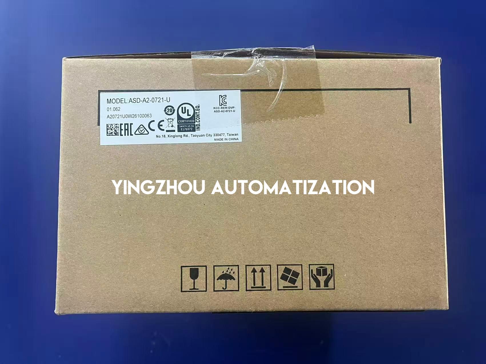 Delta ASD-A2-0721-U ASDA-A2 Series AC Servo Drive | 750W 220V High-Response Motion Controller | Brand New Original-YingZhou Automatization