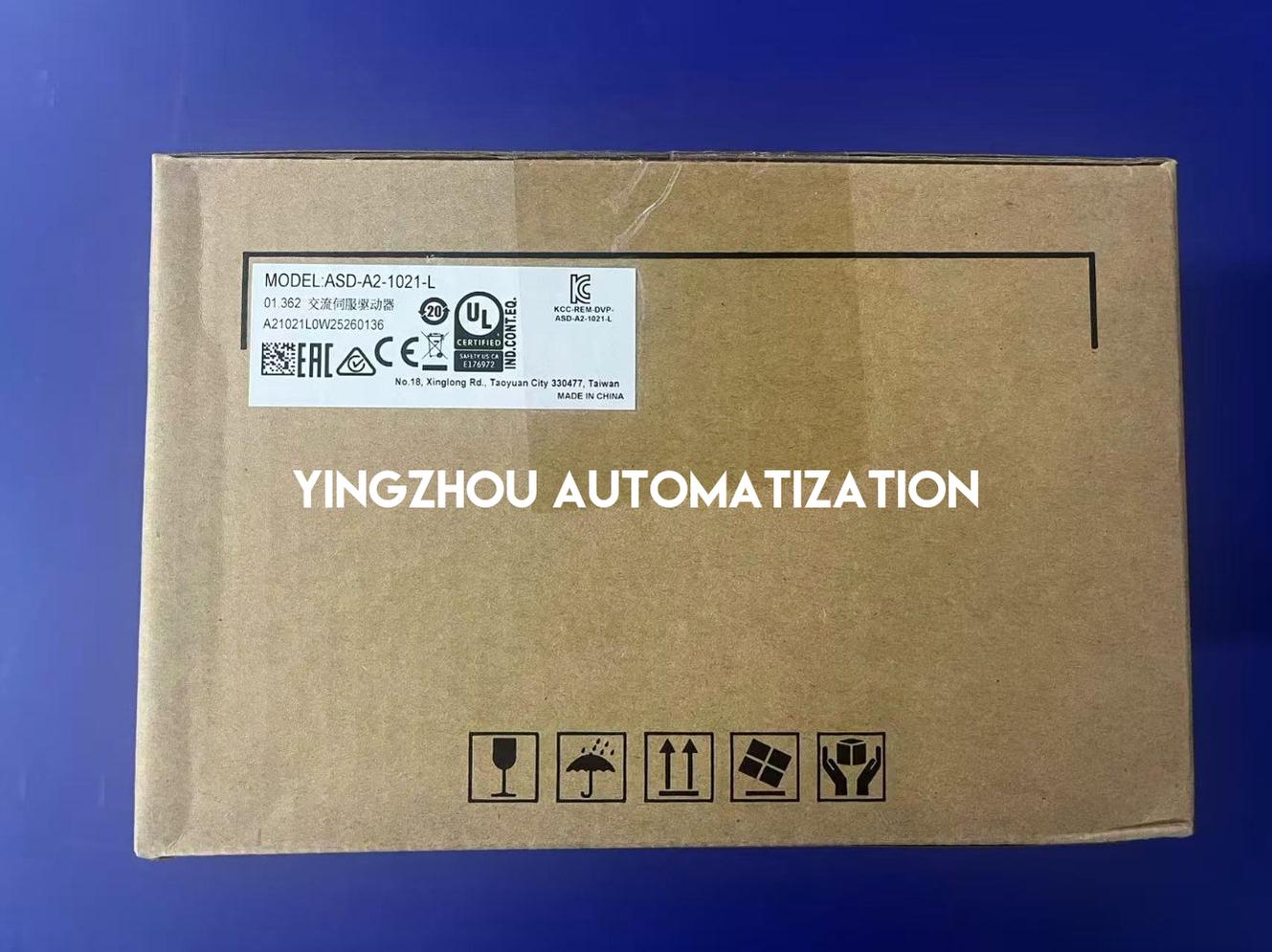 Delta ASD-A2-1021-L ASDA-A2 Series AC Servo Drive | 1kW 220V CANopen & Line Driver | Brand New Original-YingZhou Automatization