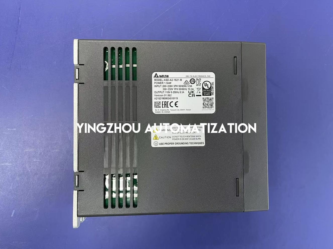 Delta ASD-A2-1521-M ASDA-A2 Series AC Servo Drive | 1.5kW 380V High-Response Motion Controller | Brand New Original-YingZhou Automatization