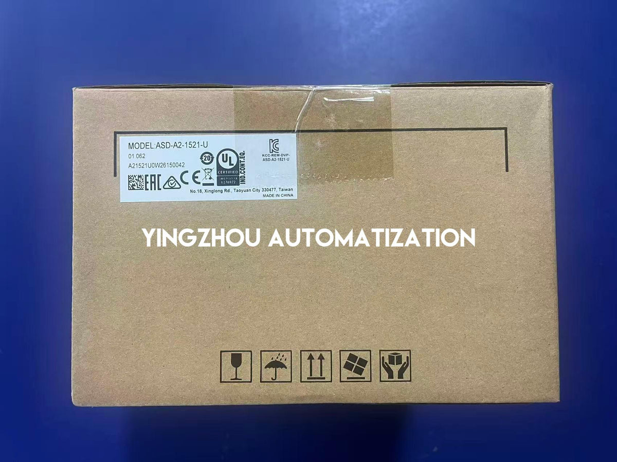 Delta ASD-A2-1521-U ASDA-A2 1.5 kW 220 V AC Servo Drive RS-485 Modbus Extension DI-YingZhou Automatization