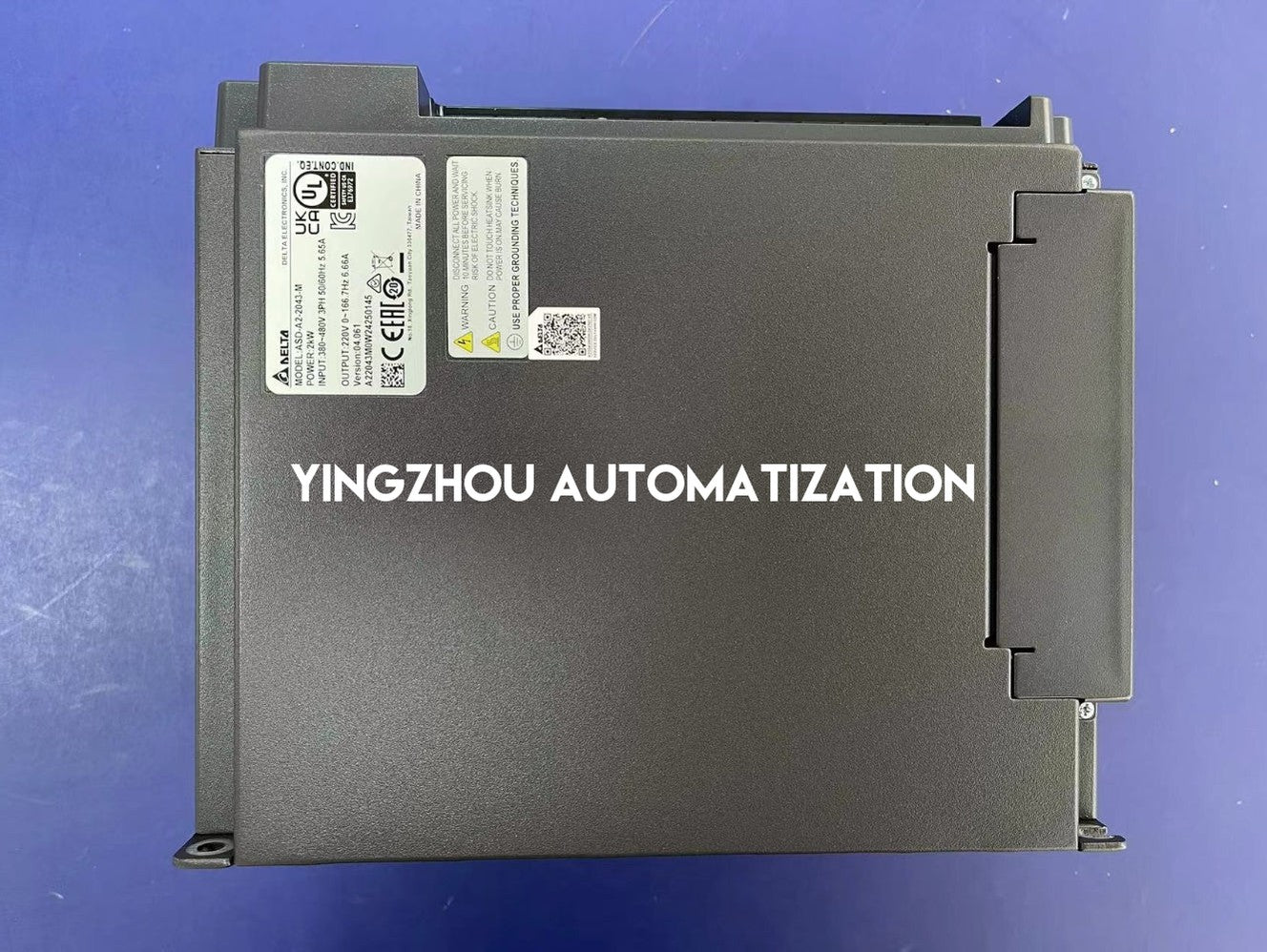Delta ASD-A2-2043-M ASDA-A2 Series Servo Drive | 2kW 400V 3-Phase AC Servo Controller with CANopen | Brand New Original-YingZhou Automatization