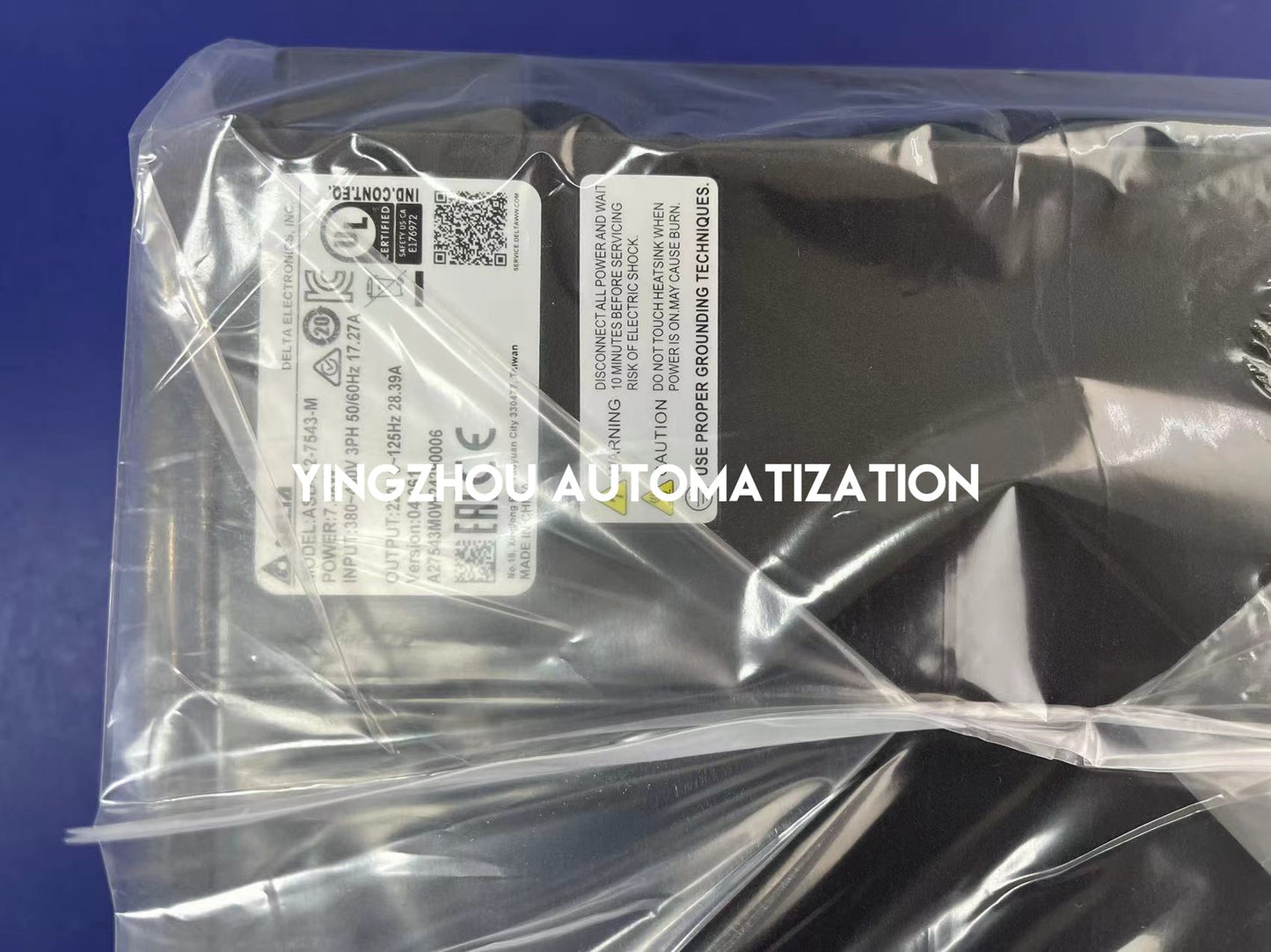 Delta ASD-A2-7543-M ASDA-A2 Series AC Servo Drive | 7.5kW 380V High-Response Motion Controller with DMCNET | Brand New Original-YingZhou Automatization
