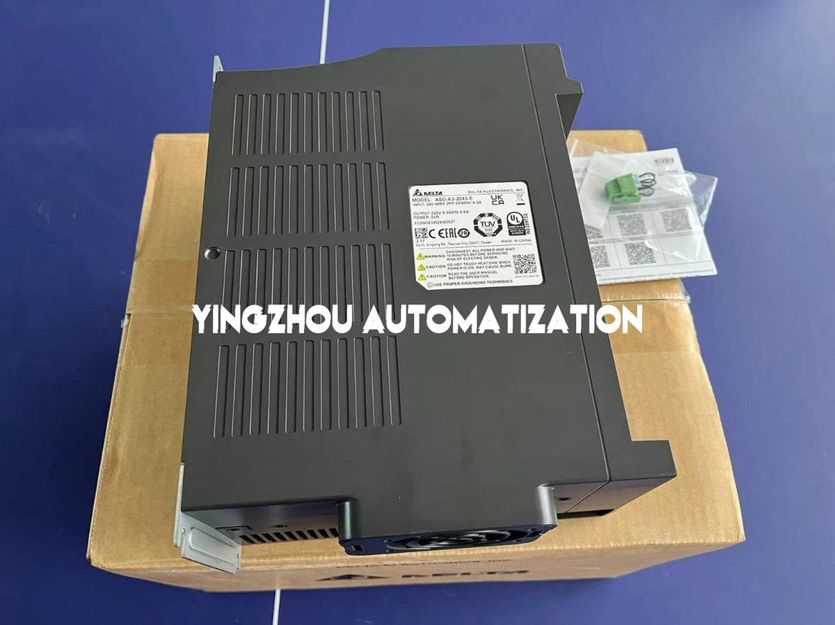 Delta ASD-A3-2043-E ASDA-A3 Series AC Servo Drive | 2kW 380V EtherCAT High-Response Motion Controller | Brand New Original-YingZhou Automatization
