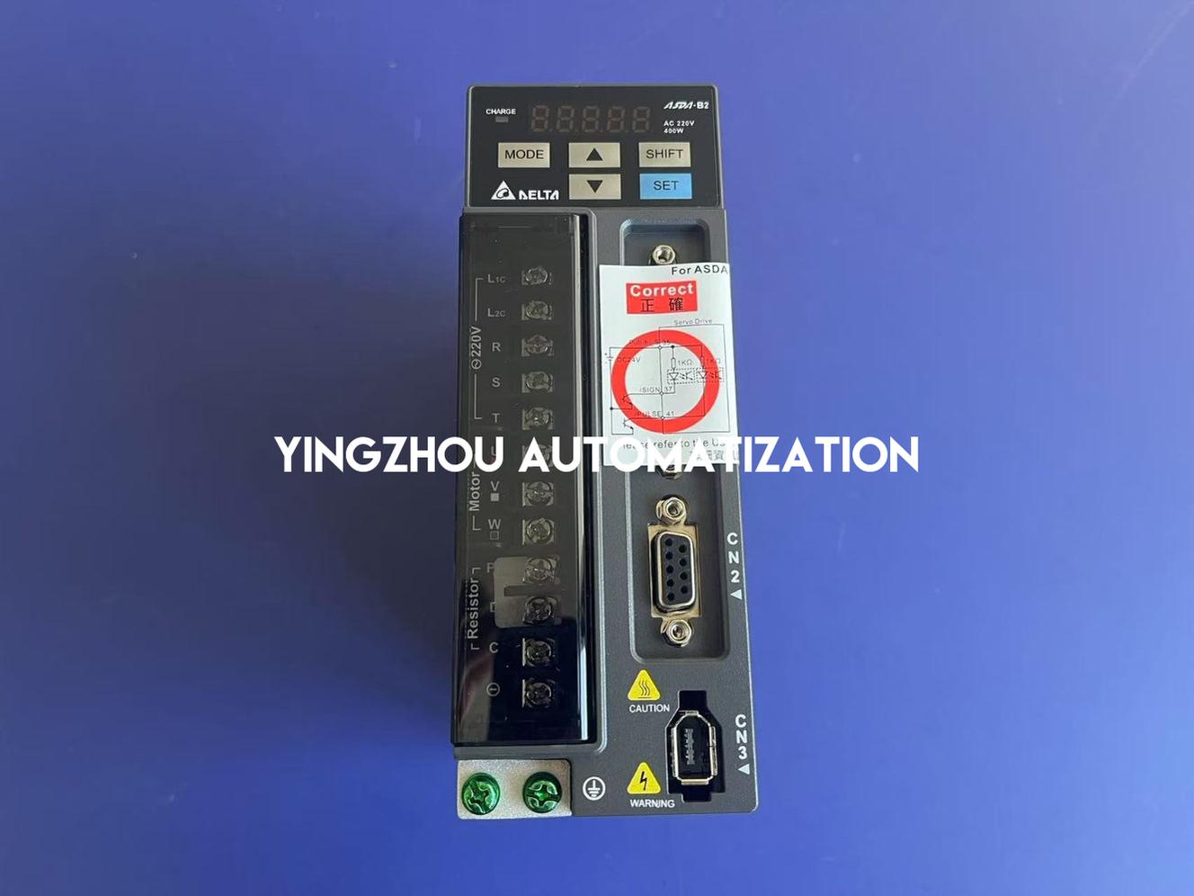 Delta ASD-B2-0421-B ASDA-B2 Series AC Servo Drive | 400W 220V High-Response Motion Controller with Brake Control | Brand New Original-YingZhou Automatization