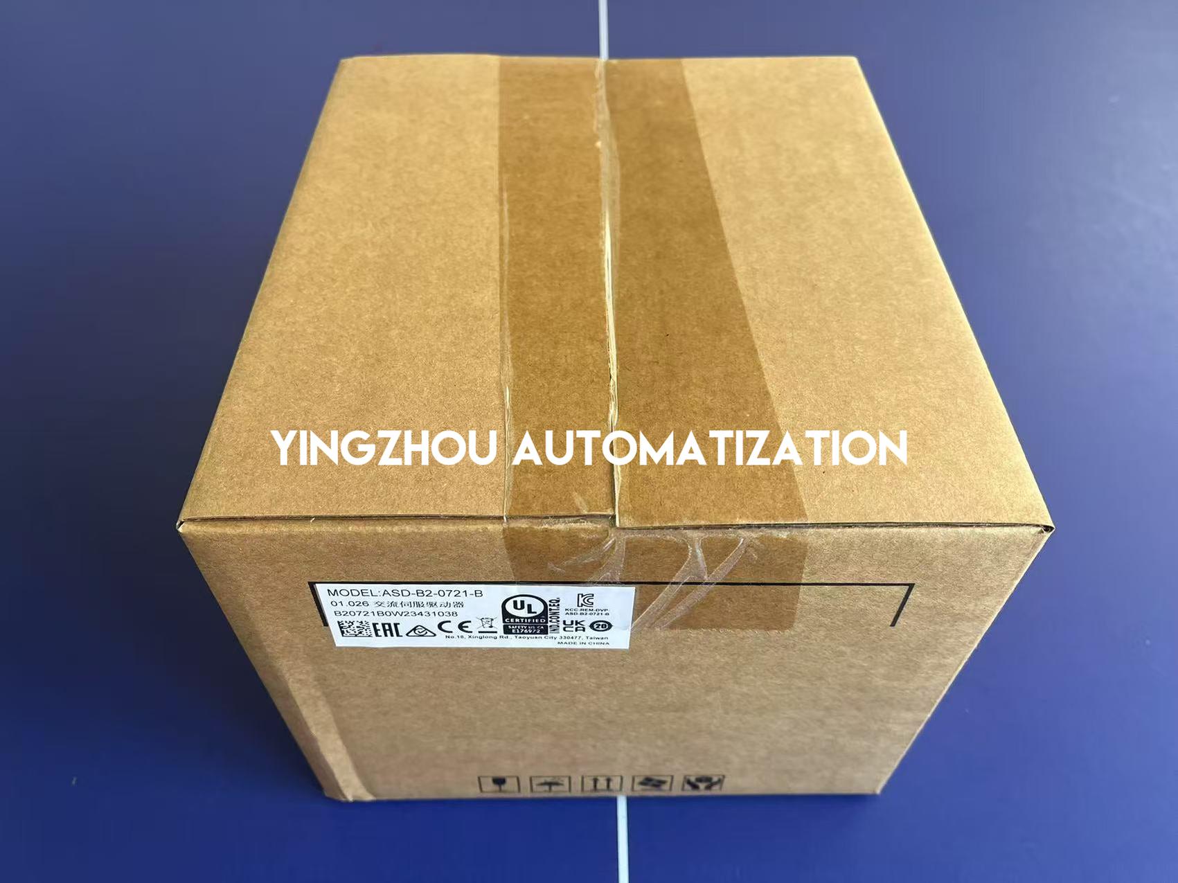 Delta ASD-B2-0721-B ASDA-B2 Series AC Servo Drive | 750W 220V High-Response Motion Controller with Brake Control | Brand New Original-YingZhou Automatization