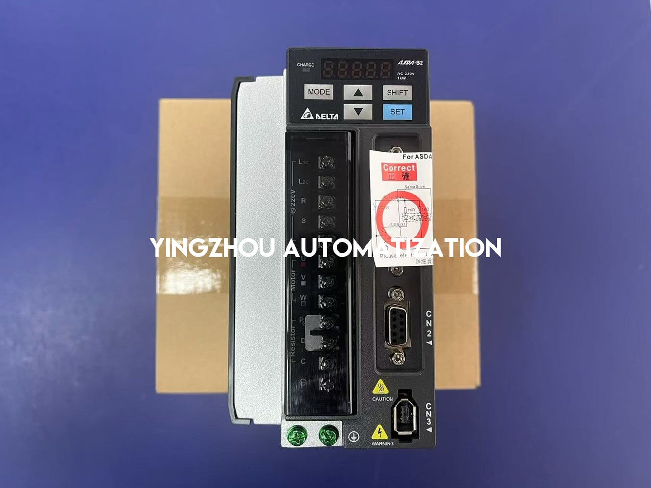 Delta ASD-B2-1021-B ASDA-B2 Series AC Servo Drive | 1kW 220V High-Response Motion Controller with Brake Control | Brand New Original-YingZhou Automatization