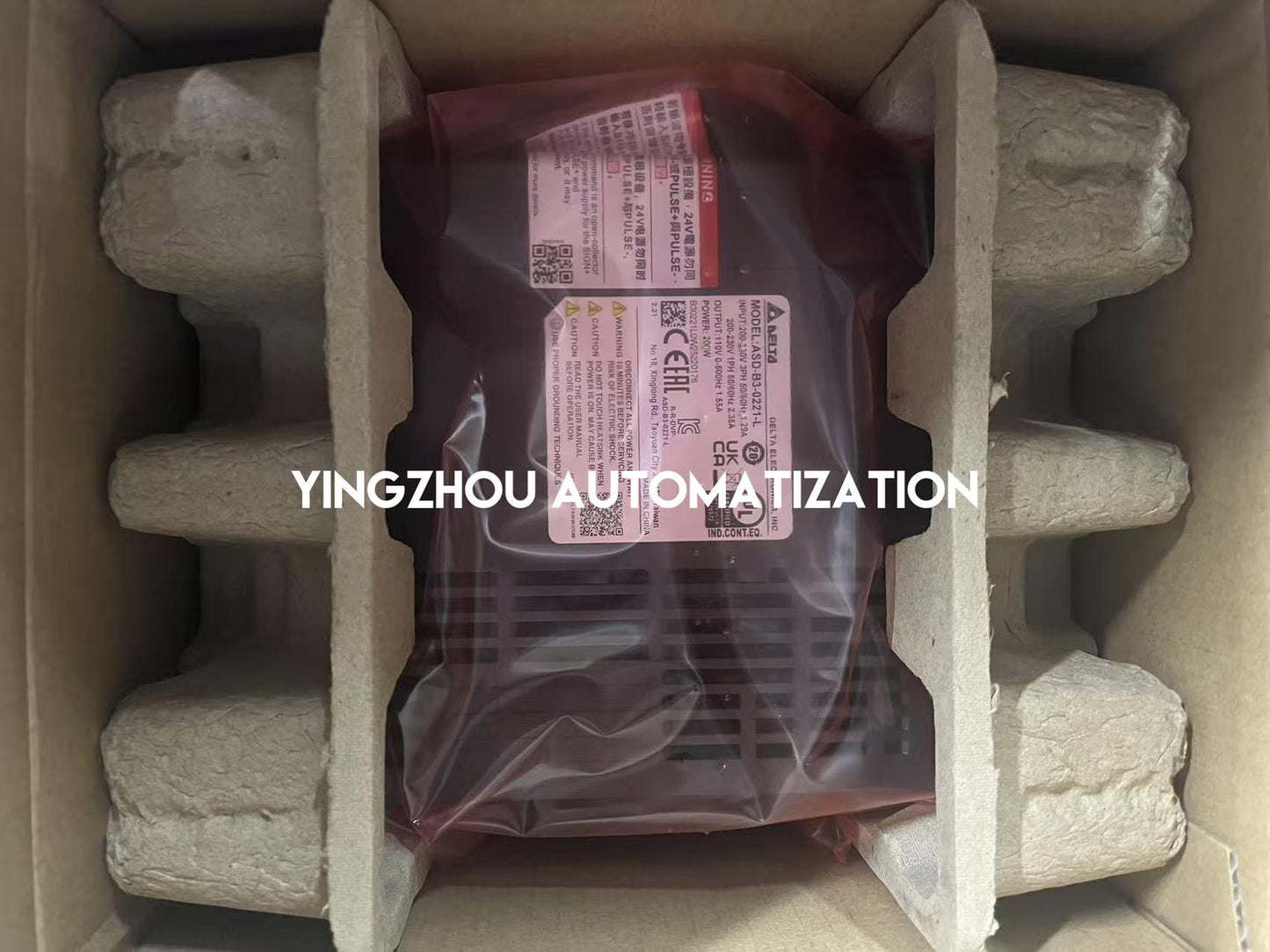 Delta ASD-B3-0221-L ASDA-B3 Series AC Servo Drive | 200W 220V High-Response Motion Controller | Brand New Original-YingZhou Automatization