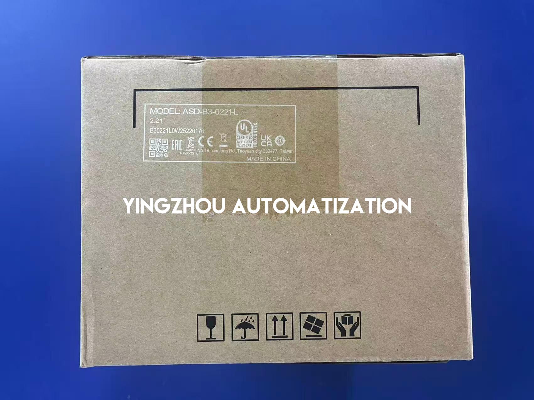 Delta ASD-B3-0221-L ASDA-B3 Series AC Servo Drive | 200W 220V High-Response Motion Controller | Brand New Original-YingZhou Automatization