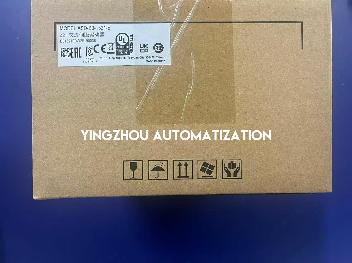 Delta ASD-B3-1521-E Servo Drive | ASDA-B3 Series 1.5kW 220V EtherCAT | Brand New Original-YingZhou Automatization