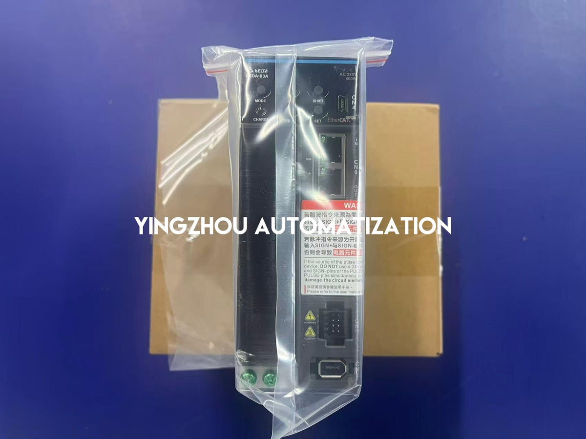 Delta ASD-B3A-0421-E ASDA-B3A 400W 220V EtherCAT AC Servo Drive with STO-YingZhou Automatization