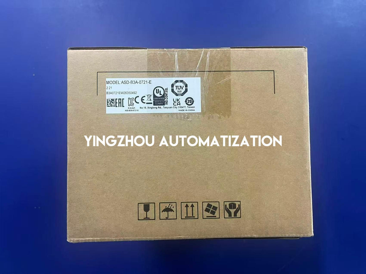 Delta ASD-B3A-0721-E ASDA-B3A 750W 220V EtherCAT AC Servo Drive with STO-YingZhou Automatization