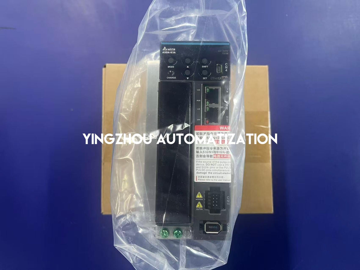 Delta ASD-B3A-0721-E ASDA-B3A 750W 220V EtherCAT AC Servo Drive with STO-YingZhou Automatization