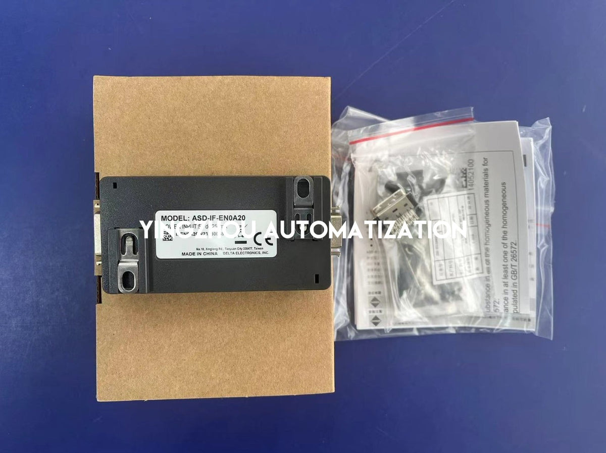Delta ASD-IF-EN0A20 Communication Interface Card | Ethernet Option Module Unit | Brand New Original-YingZhou Automatization