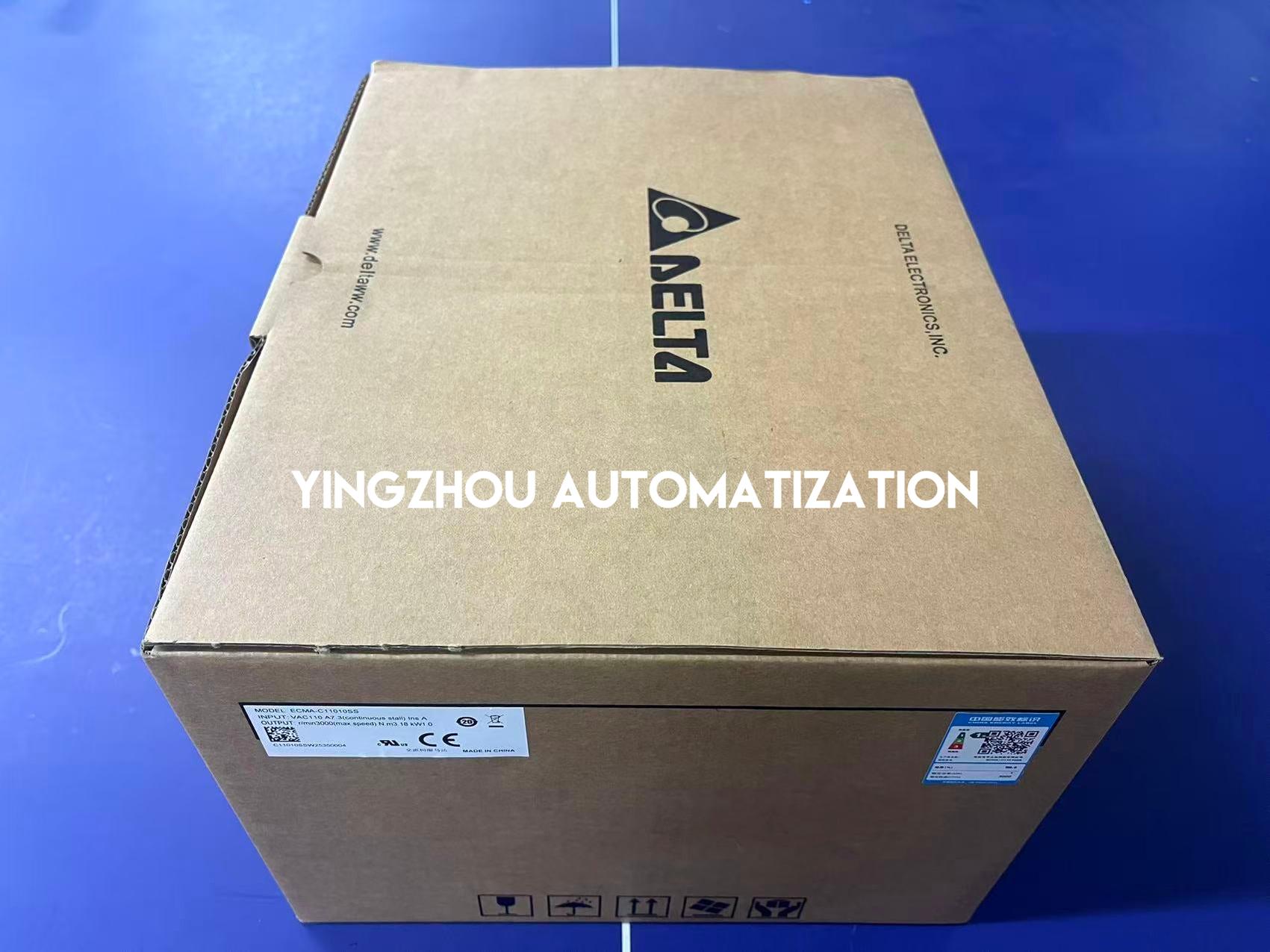 Delta ASDA-A2 ECMA-C11010SS AC Servo Motor - 1kW, 220V, 3000 RPM, with Brake & Oil Seal-YingZhou Automatization
