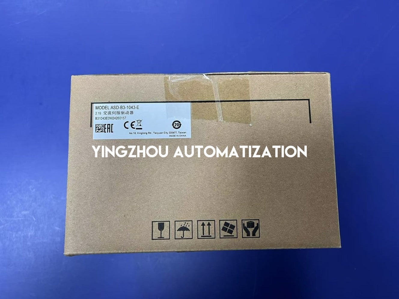 Delta ASDA-B3 ASD-B3-1043-E Servo Drive - 1.0kW, 400V 3-Phase, EtherCAT Interface-YingZhou Automatization