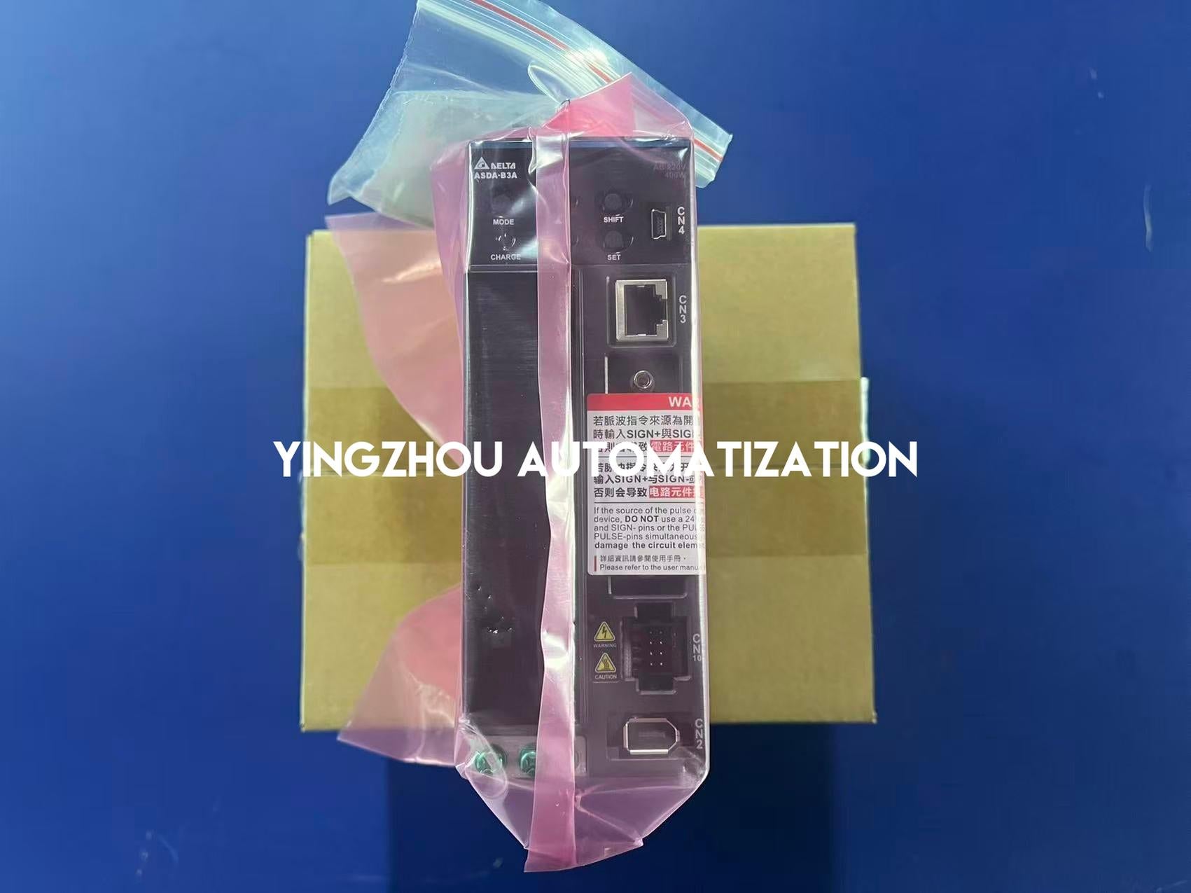 Delta ASDA-B3 ASD-B3A-0421-L Servo Drive - 400W, 220V, Pulse/Analog Control, Built-in STO-YingZhou Automatization