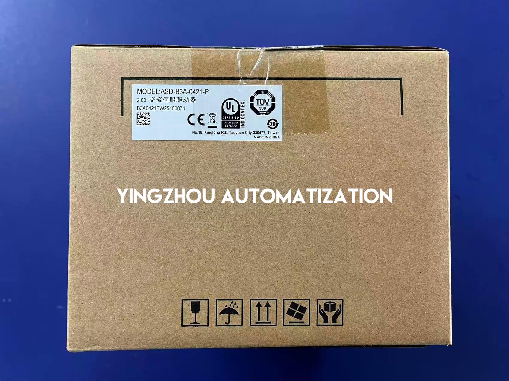 Delta ASDA-B3 ASD-B3A-0421-P Servo Drive - 400W, 230V, EtherCAT High-End Model-YingZhou Automatization