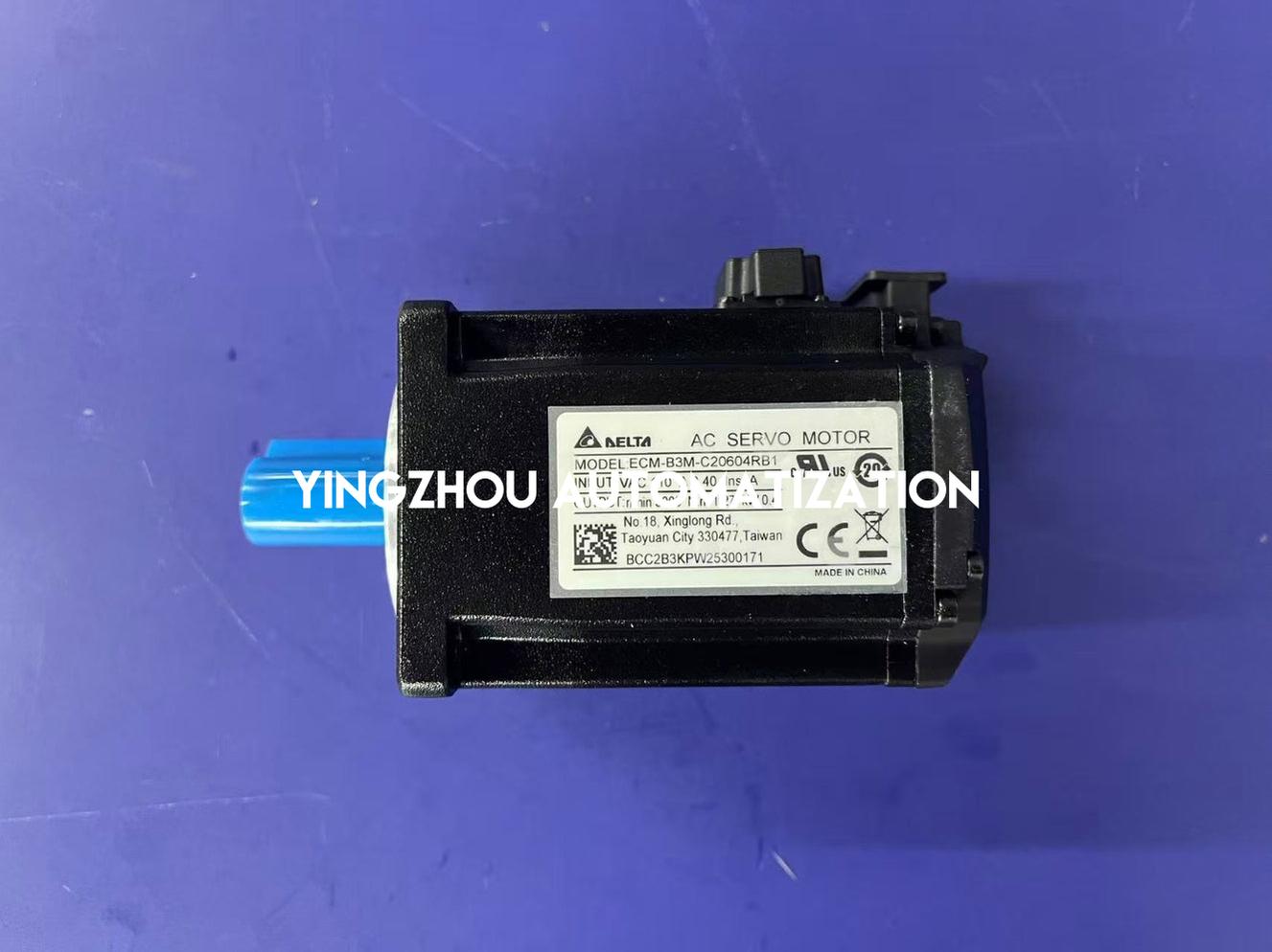 Delta ASDA-B3 ECM-B3M-C20604RB1 AC Servo Motor - 400W, 220V, 3000 RPM, with Brake & Oil Seal-YingZhou Automatization