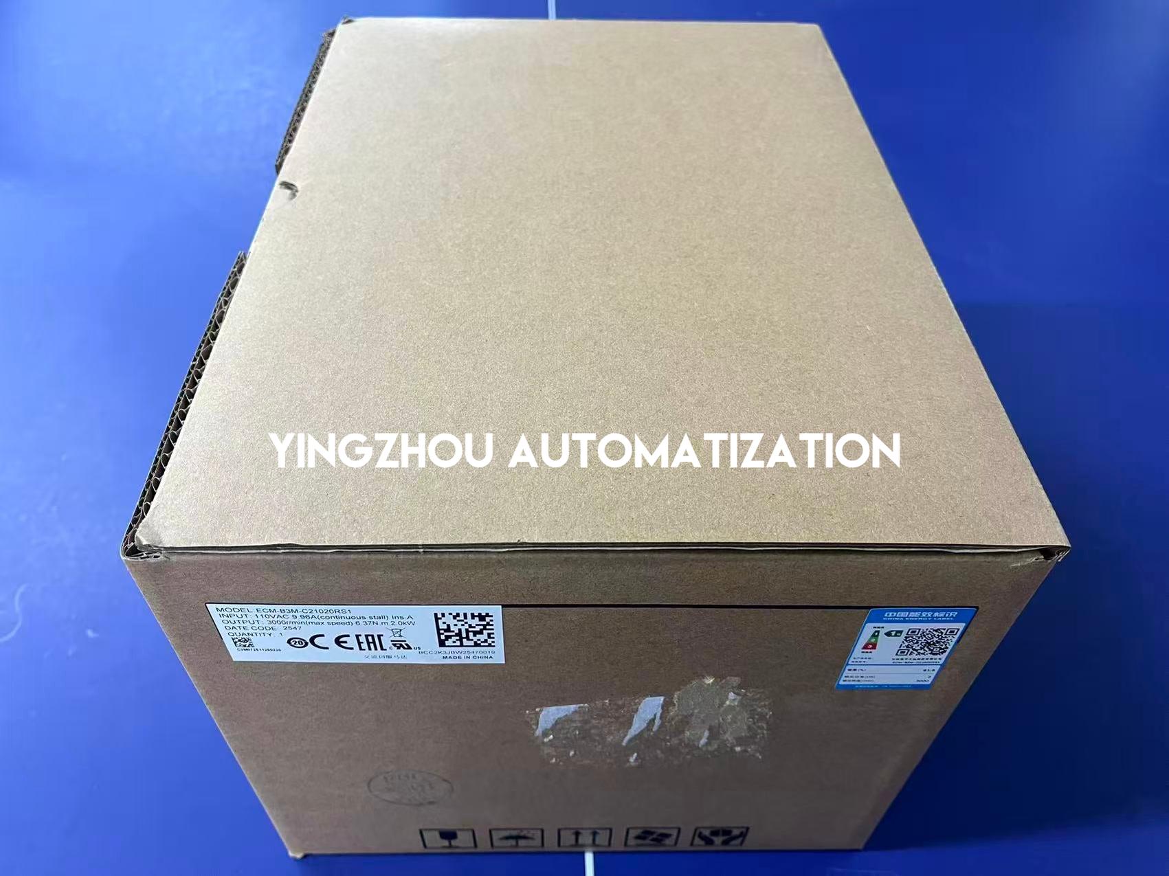 Delta ASDA-B3 ECM-B3M-C21020RS1 AC Servo Motor - 2.0kW, 220V, 2000 RPM, 24-Bit Encoder-YingZhou Automatization